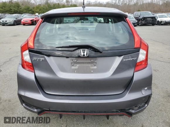 2018 Honda Fit Sport with VIN 3HGGK5H67JM718790, listed as a Copart auction lot 48831655 with 33,891 mi miles and Salvage Title. Bid and sale history available at carsss.com. Image 6.