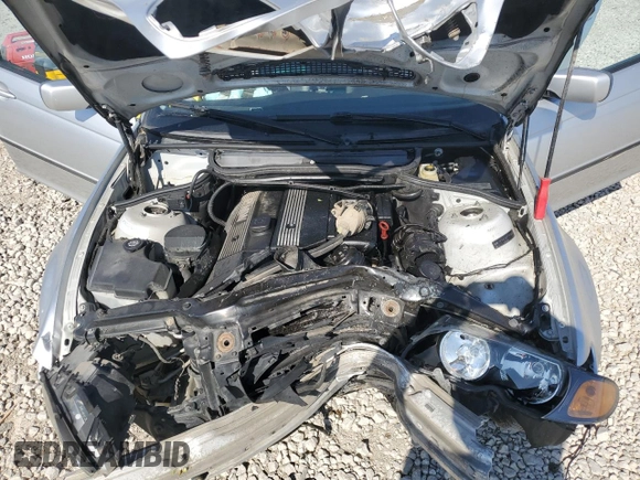 2003 BMW 3 Series 325i with VIN WBAEV334X3KL82616, listed as a Copart auction lot 52859245 with 0 mi miles and Salvage Title. Bid and sale history available at carsss.com. Image 13.