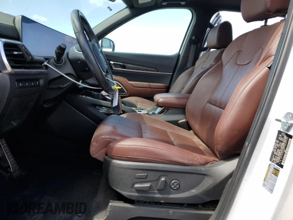 2023 Kia Telluride SX Prestige X-Pro z VIN 5XYP5DGC6PG406392, wystawiony jako Copart lot #49264035 z przebiegiem 25 815 mil mil oraz Szkoda całkowita • Salvage title. Historia ofert i sprzedaży dostępna na DreamBid. Obrazek 7.