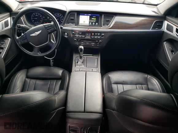 2015 Hyundai Genesis 3.8L with VIN KMHGN4JE8FU100183, listed as a Copart auction lot 67677473 with 71,378 mi miles. Bid and sale history available at carsss.com. Image 8.