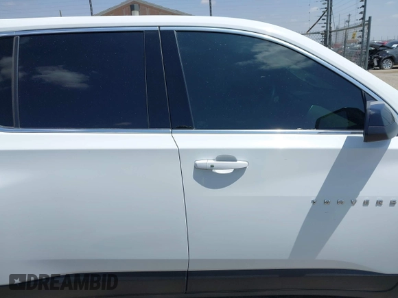 2022 Chevrolet Traverse LS with VIN 1GNERFKW2NJ132976, listed as a IAAI auction lot 42045876 with 55,601 mi miles and . Bid and sale history available at DreamBid. Image 14.
