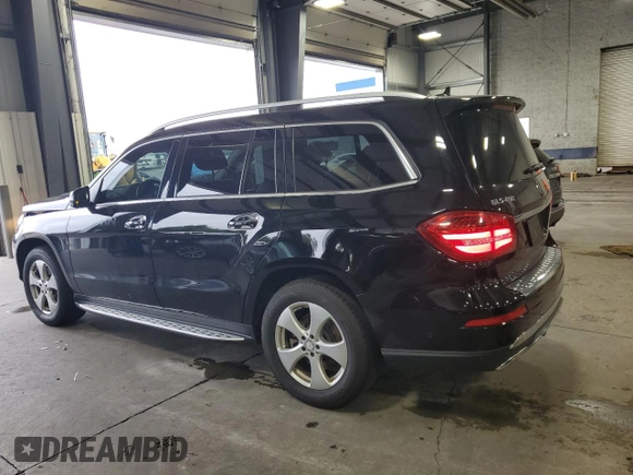 2017 Mercedes-Benz GLS 450 with VIN 4JGDF6EE5HA745836, listed as a Copart auction lot 69108124 with 122,321 mi miles and Salvage Title. Bid and sale history available at DreamBid. Image 2.