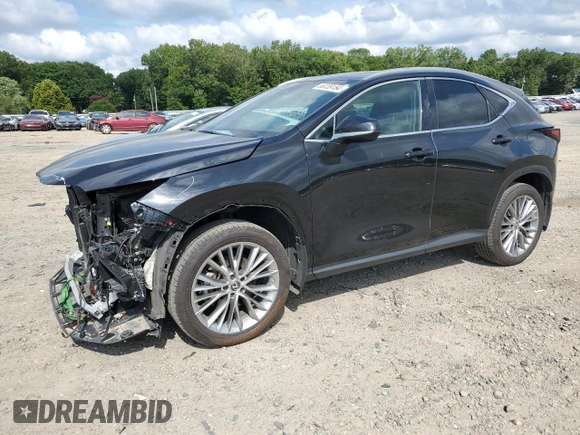 2023 Lexus NX with VIN 2T2GKCEZ7PC010327, listed as a Copart auction lot 66039184 with 21,892 mi miles and Salvage Title. Bid and sale history available at carsss.com. Image 1.