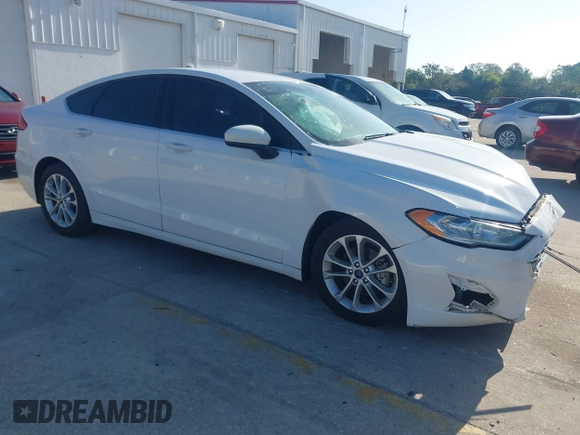 2019 Ford Fusion SE with VIN 3FA6P0HD1KR217840, listed as a IAAI auction lot 42011309 with 85,945 mi miles and . Bid and sale history available at carsss.com. Image 1.
