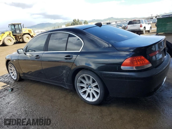2004 BMW 7 Series with VIN WBAGL63594DP72797, listed as a Copart auction lot 49313695 with 182,785 mi miles and Salvage title. Bid and sale history available at DreamBid. Image 2.
