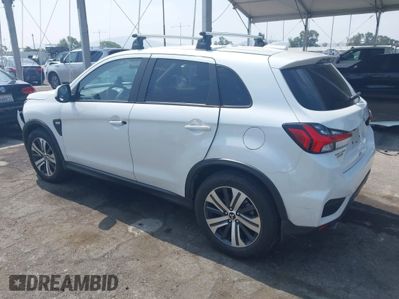 2021 Mitsubishi Outlander ES with VIN JA4APUAU7MU027570, listed as a IAAI auction lot 42415815 with 56,339 mi miles and . Bid and sale history available at DreamBid. Image 3.