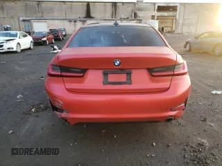 2020 BMW 3 Series 330i xDrive with VIN 3MW5R7J06L8B09184, listed as a Copart auction lot 69481952 with 57,750 mi miles and . Bid and sale history available at DreamBid. Image 6.