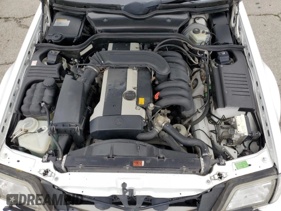 1997 Mercedes-Benz SL 500 with VIN WDBFA63F5VF143197, listed as a Copart auction lot 45003735 with 100,252 mi miles and Salvage title. Bid and sale history available at DreamBid. Image 11.