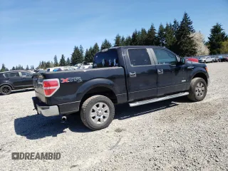 2012 Ford F-150 XL with VIN 1FTFW1ET3CFA62317, listed as a Copart auction lot 53700335 with 133,621 mi miles and Salvage Title. Bid and sale history available at carsss.com. Image 3.