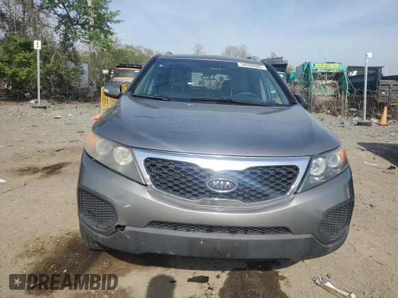 2011 Kia Sorento LX with VIN 5XYKT4A21BG067081, listed as a Copart auction lot 54592685 with 182,589 mi miles and Clean Title. Bid and sale history available at carsss.com. Image 5.