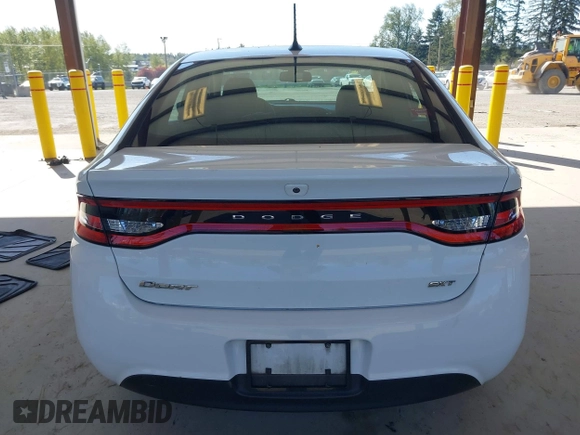 2015 Dodge Dart SXT with VIN 1C3CDFBB6FD306838, listed as a IAAI auction lot 42104314 with 100,143 mi miles. Bid and sale history available at carsss.com. Image 16.