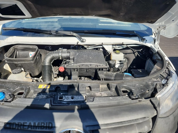 2021 Mercedes-Benz Sprinter with VIN W1X8D33Y9MN158890, listed as a Copart auction lot 52627565 with 13,274 mi miles and Salvage Title. Bid and sale history available at DreamBid. Image 7.