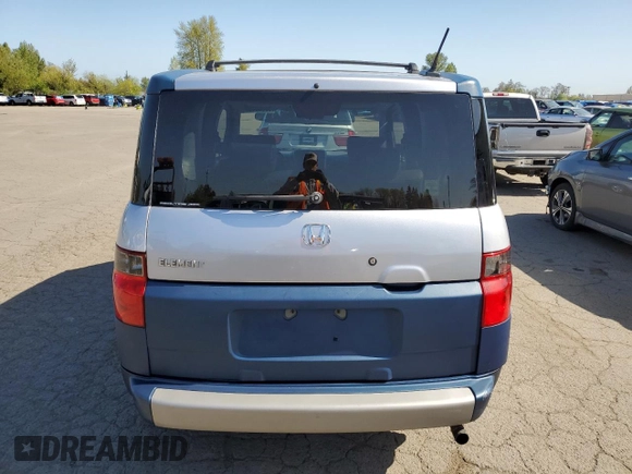 2005 Honda Element EX with VIN 5J6YH28675L033996, listed as a Copart auction lot 53535595 with 225,302 mi miles and Clean Title. Bid and sale history available at DreamBid. Image 6.