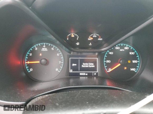 2019 Chevrolet Colorado 2WD Work Truck z VIN 1GCGSBEN2K1168373, wystawiony jako Copart lot #83449894 z przebiegiem 65 028 mil mil oraz Szkoda całkowita • Salvage title. Historia ofert i sprzedaży dostępna na DreamBid. Obrazek 9.