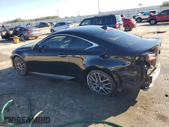 2015 Lexus RC 350 F Sport z VIN JTHHE5BC7F5008129, wystawiony jako Copart lot #45296085 z przebiegiem 20 388 mil mil oraz Szkody całkowita. Historia ofert i sprzedaży dostępna na DreamBid. Obrazek 2.