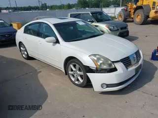 2004 Nissan Maxima SE with VIN 1N4BA41E94C926009, listed as a IAAI auction lot 42583368 with Not provided miles and . Bid and sale history available at DreamBid. Image 1.