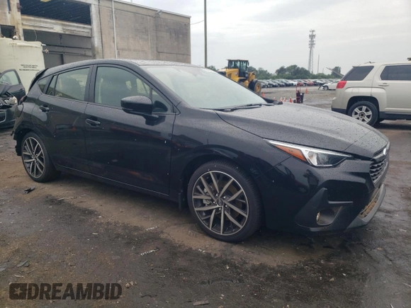 2024 Subaru Impreza Sport with VIN JF1GUAFC4R8326754, listed as a Copart auction lot 63523344 with 168 mi miles and Salvage Title. Bid and sale history available at carsss.com. Image 4.