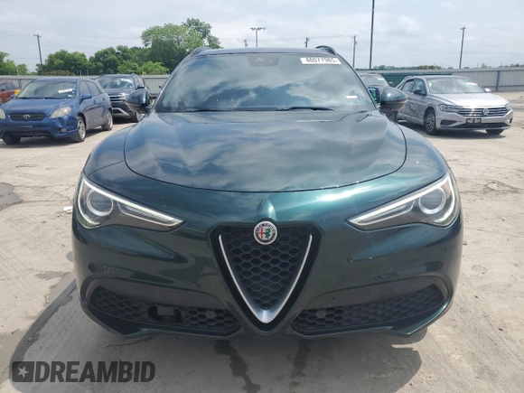 2020 Alfa Romeo Stelvio Ti z VIN ZASPAKBN9L7C76051, wystawiony jako Copart lot #46077985 z przebiegiem 61 261 mil mil oraz Szkoda całkowita • Salvage title. Historia ofert i sprzedaży dostępna na DreamBid. Obrazek 5.