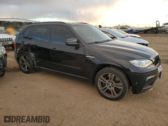 2012 BMW X5 M with VIN 5YMGY0C53CLK27952, listed as a Copart auction lot 81315264 with 90,187 mi miles and Salvage Title. Bid and sale history available at carsss.com. Image 4.