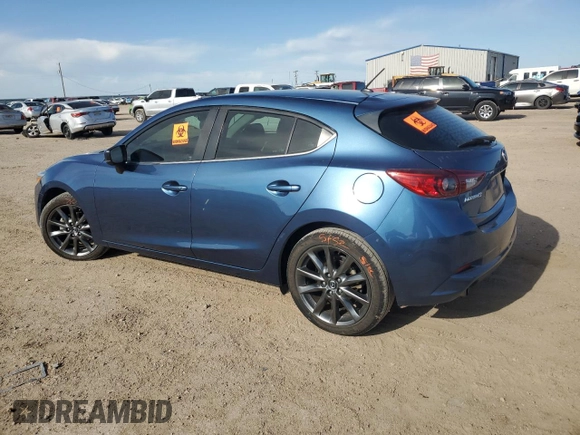 2018 Mazda 3 Touring with VIN 3MZBN1L36JM272781, listed as a Copart auction lot 53205615 with 31,724 mi miles and Salvage Title. Bid and sale history available at carsss.com. Image 2.