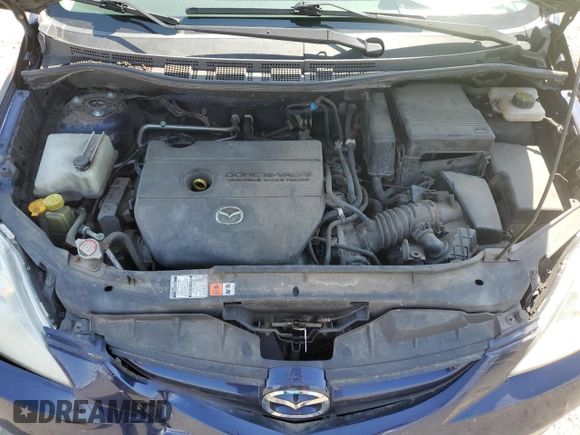 2010 Mazda 5 Sport with VIN JM1CR2W38A0386250, listed as a Copart auction lot 53642445 with 205,457 mi miles and Clean Title. Bid and sale history available at carsss.com. Image 12.