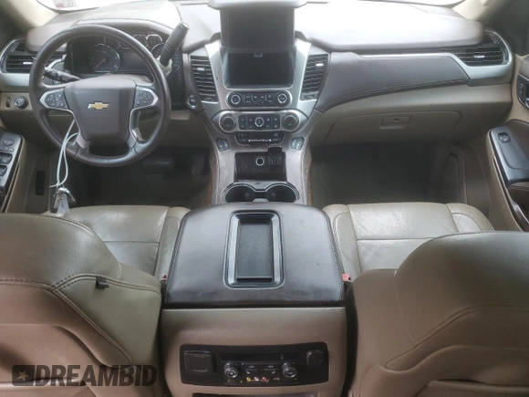 2015 Chevrolet Tahoe LT with VIN 1GNSCBKC3FR183943, listed as a Copart auction lot 54412265 with 199,502 mi miles and Salvage Title. Bid and sale history available at DreamBid. Image 8.