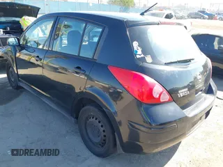 2008 Nissan Versa 1.8 S with VIN 3N1BC13E28L454216, listed as a IAAI auction lot 41992366 with 195,288 mi miles. Bid and sale history available at carsss.com. Image 3.