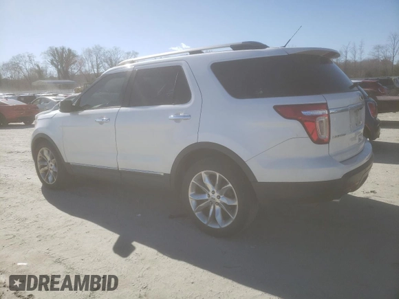 2015 Ford Explorer Limited with VIN 1FM5K7F80FGA24557, listed as a Copart auction lot 48135865 with 183,794 mi miles and Salvage Title. Bid and sale history available at carsss.com. Image 2.
