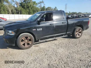 2014 Ram 1500 Sport with VIN 1C6RR6HT8ES301875, listed as a Copart auction lot 79619814 with 107,726 mi miles and Salvage title. Bid and sale history available at DreamBid. Image 1.