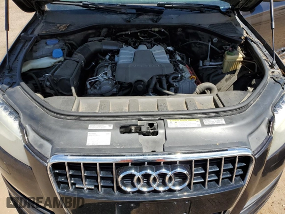 2014 Audi Q7 Premium Plus with VIN WA1LGAFEXED016105, listed as a Copart auction lot 64299575 with 122,448 mi miles and Clean title. Bid and sale history available at DreamBid. Image 12.