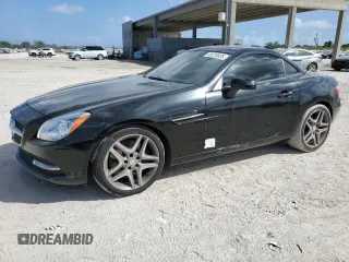 2012 Mercedes-Benz SLK-Class SLK 350 with VIN WDDPK5HA7CF008722, listed as a Copart auction lot 45378835 with 98,763 mi miles and Non Repairable. Bid and sale history available at carsss.com. Image 1.