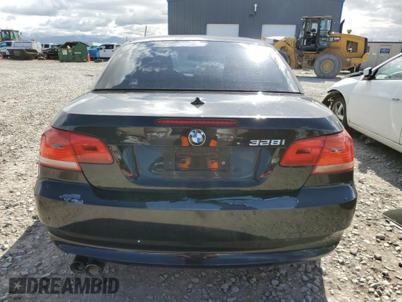 2007 BMW 3 Series 328i with VIN WBAWL13537PX14590, listed as a Copart auction lot 57180425 with Not provided miles and Salvage title. Bid and sale history available at DreamBid. Image 6.