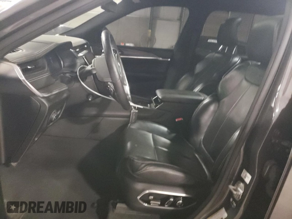 2021 Jeep Grand Cherokee Overland with VIN 1C4RJKDG3M8188009, listed as a Copart auction lot 65584584 with 39,438 mi miles and Salvage title. Bid and sale history available at DreamBid. Image 7.