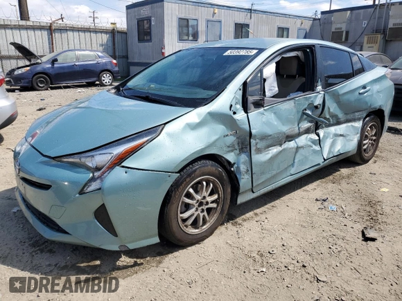 2016 Toyota Prius Two with VIN JTDKBRFU4G3006135, listed as a Copart auction lot 50392785 with 131,954 mi miles and Salvage Title. Bid and sale history available at DreamBid. Image 1.