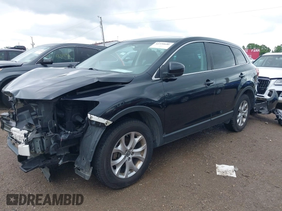 2015 Mazda CX-9 Sport with VIN JM3TB3BV1F0466070, listed as a IAAI auction lot 42350686 with 110,818 mi miles and . Bid and sale history available at DreamBid. Image 19.