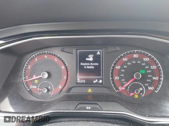 2019 Volkswagen Jetta S with VIN 3VWC57BUXKM068052, listed as a IAAI auction lot 42531029 with 65,273 mi miles and . Bid and sale history available at DreamBid. Image 7.