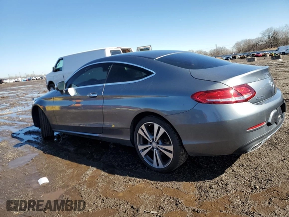 2017 Mercedes-Benz C 300 with VIN WDDWJ4JBXHF400662, listed as a Copart auction lot 48013025 with 118,623 mi miles and Clean Title. Bid and sale history available at carsss.com. Image 2.