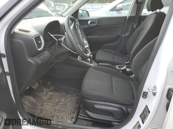 2020 Hyundai Venue SE with VIN KMHRB8A37LU047415, listed as a Copart auction lot 49169925 with 122,266 mi miles and Salvage Title. Bid and sale history available at DreamBid. Image 7.