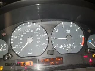 2002 BMW 3 Series 325Ci with VIN WBABS33492JY43241, listed as a Copart auction lot 87591895 with 191,985 mi miles and Salvage Title. Bid and sale history available at carsss.com. Image 9.