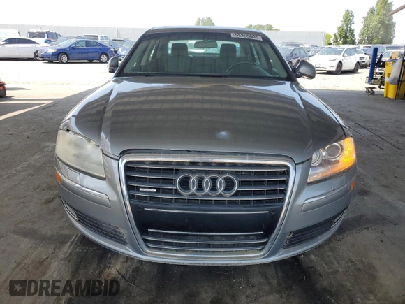 2008 Audi A8 L 4.2L with VIN WAUMV94E98N004265, listed as a Copart auction lot 55255005 with 116,333 mi miles and Clean Title. Bid and sale history available at carsss.com. Image 5.