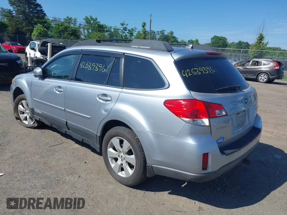 2012 Subaru Outback Limited z VIN 4S4BRBKC0C3284102, wystawiony jako IAAI lot #42539396 z przebiegiem 246 084 mil mil oraz . Historia ofert i sprzedaży dostępna na DreamBid. Obrazek 3.