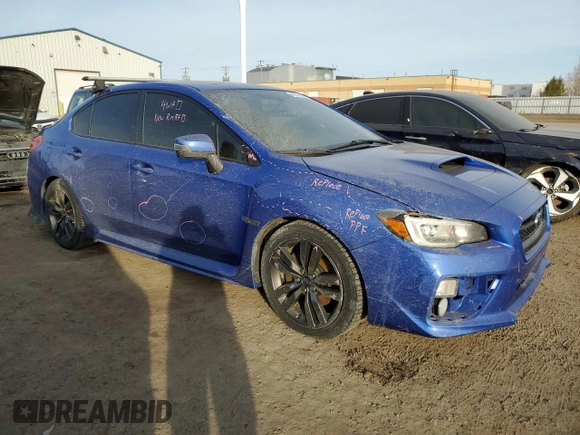 2017 Subaru WRX Limited with VIN JF1VA1L67H8839607, listed as a Copart auction lot 48573895 with 126,064 mi miles and Clean Title. Bid and sale history available at carsss.com. Image 4.