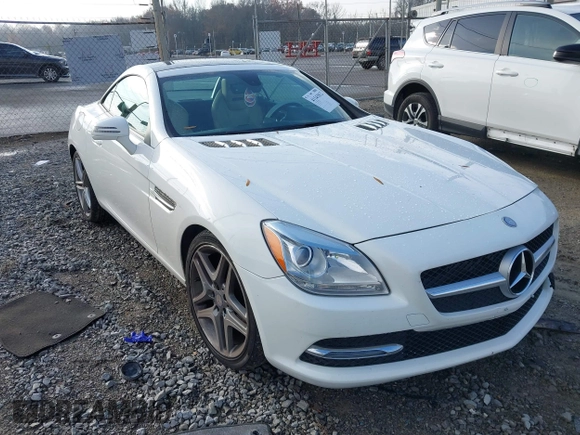 2014 Mercedes-Benz SLK 250 with VIN WDDPK4HA2EF085432, listed as a IAAI auction lot 41141812 with 65,718 mi miles and . Bid and sale history available at DreamBid. Image 1.