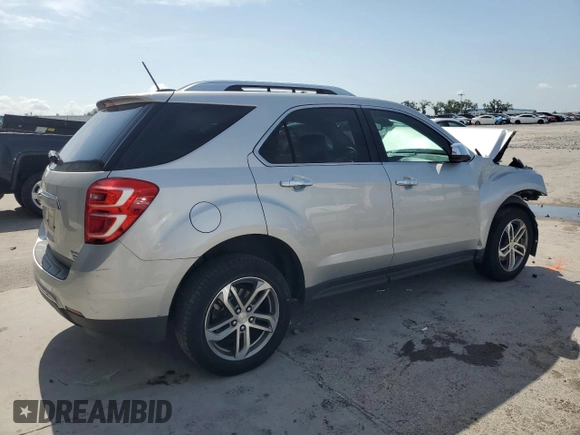 2017 Chevrolet Equinox Premier with VIN 2GNALDEK2H1518843, listed as a Copart auction lot 50870555 with 98,594 mi miles and Salvage Title. Bid and sale history available at DreamBid. Image 3.