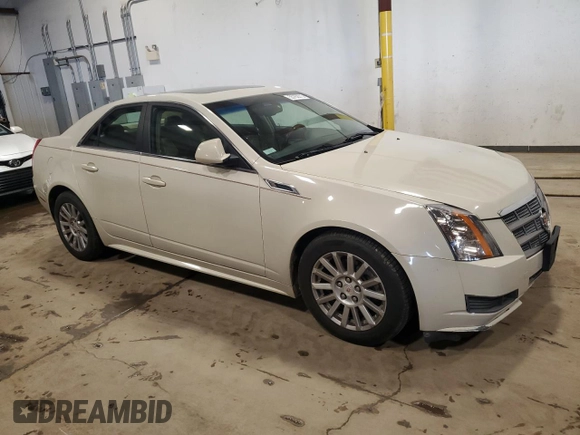 2011 Cadillac CTS Luxury with VIN 1G6DG5EY1B0114295, listed as a Copart auction lot 55762015 with 65,999 mi miles and Salvage title. Bid and sale history available at DreamBid. Image 4.