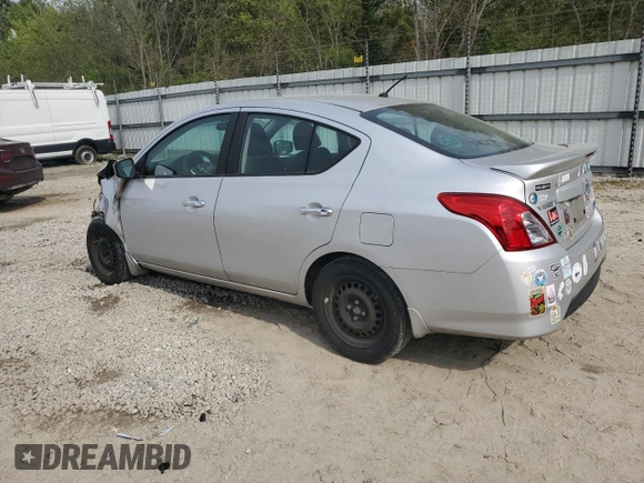 2015 Nissan Versa SV with VIN 3N1CN7AP1FL885987, listed as a Copart auction lot 53249115 with 132,925 mi miles and Salvage Title. Bid and sale history available at carsss.com. Image 2.