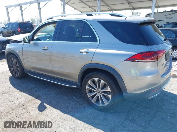 2020 Mercedes-Benz GLE 350 with VIN 4JGFB4JE1LA119191, listed as a IAAI auction lot 42019571 with 87,844 mi miles and . Bid and sale history available at DreamBid. Image 3.