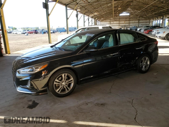 2018 Hyundai Sonata Limited with VIN 5NPE34AF4JH623388, listed as a Copart auction lot 55158565 with 95,693 mi miles and Salvage Title. Bid and sale history available at DreamBid. Image 1.