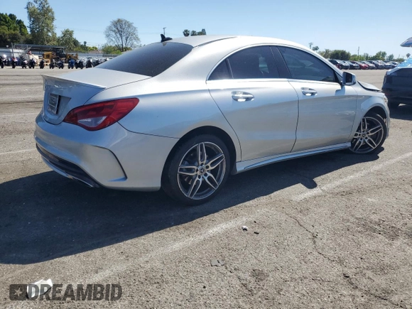2018 Mercedes-Benz CLA 250 с VIN WDDSJ4EB6JN599357, выставлен на аукционе Copart как лот 56204155 с пробегом 155 172 миль миль и Списание • Salvage title. История ставок и продаж доступна на DreamBid. Изображение 3.