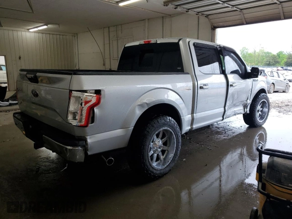 2017 Ford F-150 XL with VIN 1FTEW1CF2HFA41085, listed as a Copart auction lot 53947015 with 145,141 mi miles and Salvage title. Bid and sale history available at DreamBid. Image 3.